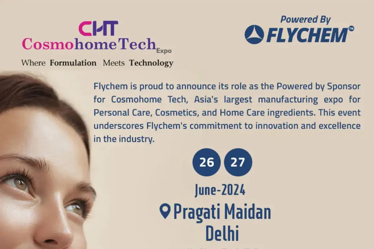 Flychem at Cosmohome Tech Expo 2024: Join Us for the Ultimate Showcase of Innovation on 26th and 27th of July at Pragati Maidan, Delhi