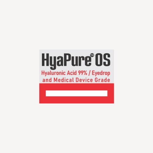 HyaPure™ OS (Hyaluronic Acid 99% / Eyedrop and Medical Device Grade)